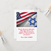 Flachbildschirm Karte (Vorderseite/Rückseite Beispiel)