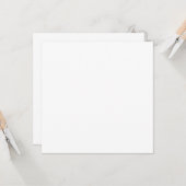 Flachbildschirm Karte (Vorderseite/Rückseite Beispiel)