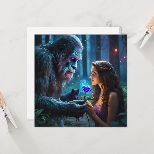 Flachbildschirm Karte (Vorderseite/Rückseite Beispiel)