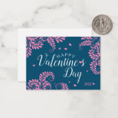 Flachbildschirm Valentine Mitteilungskarte (Vorderseite/Rückseite Beispiel)