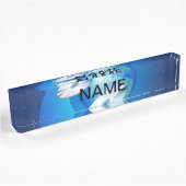 Flachbildschirme Namensplakette