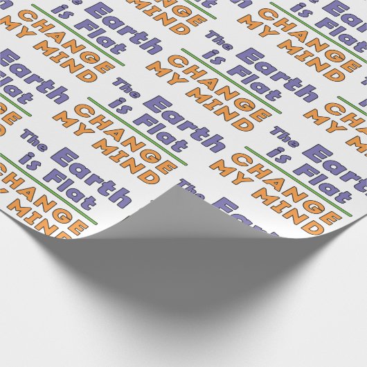 Flachbildwackelpapier Geschenkpapier (Ecke)