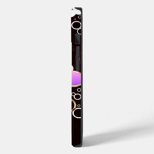 Flachblasen P Case-Mate iPhone Hülle (Rückseite / Links)