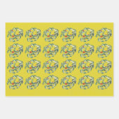 Flachblatt-Set für Papier mit Holzerstanzung von 3 (Vorderseite 2)