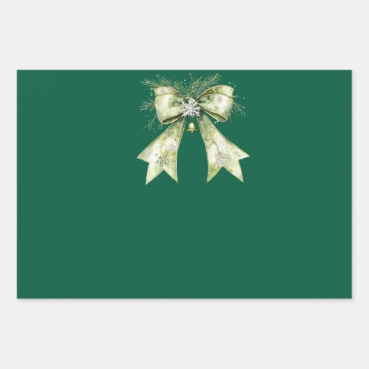 Flachblätter Geschenkpapier Set (Vorderseite 2)