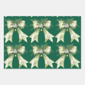 Flachblätter Geschenkpapier Set (Vorderseite)