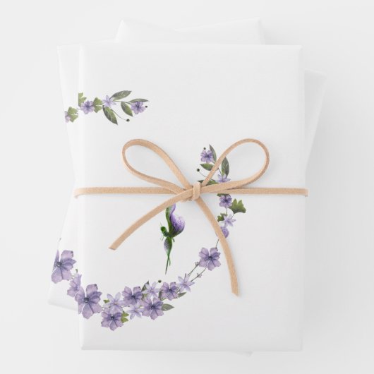 Flachblech Geschenkpapier Set (Beispiel)