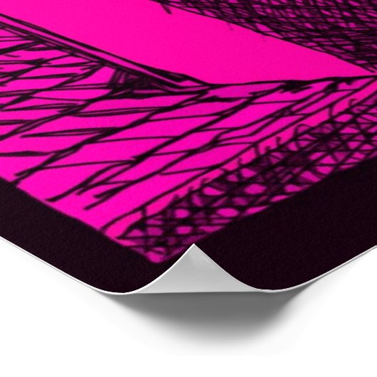 Flachdach Poster (Ecke)