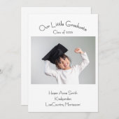 Flache Ankündigungskarte Ankündigung (Vorne/Hinten)