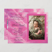 Flache Ankündigungskarte Ankündigung (Vorne/Hinten)