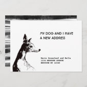 Flache Ankündigungskarte Ankündigung (Vorne/Hinten)