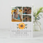 Flache Ankündigungskarte Ankündigung (Stehend Vorderseite)