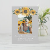 Flache Ankündigungskarte Ankündigung (Stehend Vorderseite)