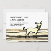 Flache Ankündigungskarte Ankündigung (Vorderseite)