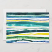 Flache Ankündigungskarte Ankündigung (Rückseite)