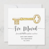 Flache Ankündigungskarte Ankündigung (Vorderseite)