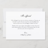 Flache Anzeige Karte (Rückseite)