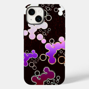 Flache Blasen P P Case-Mate iPhone 14 Hülle
