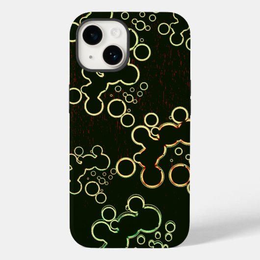 Flache Blasen ROG Case-Mate iPhone Hülle (Rückseite)