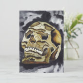 Flache Dankeskarte (Stehend Vorderseite)