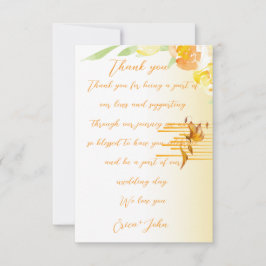 Flache Dankeskarten Dankeskarte