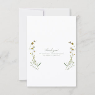 Flache Dankeskarten Dankeskarte