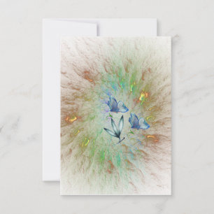 Flache Dankeskarten Dankeskarte