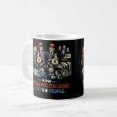 Flache Dankeskarten Kaffeetasse (Vorderseite Links)