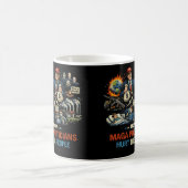 Flache Dankeskarten Kaffeetasse (Mittel)