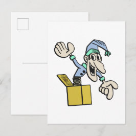 Flache Dankeskarten Postkarte