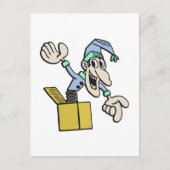 Flache Dankeskarten Postkarte (Vorderseite)