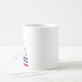 Flache Erde Briten Kaffeetasse (Mittel)