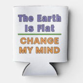 Flache Erde Dosenkühler (Vorderseite)