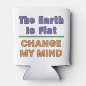 Flache Erde Dosenkühler (Rückseite)