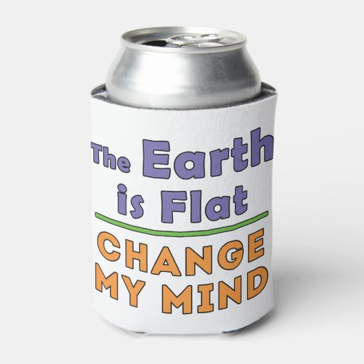 flache Erde Dosenkühler (Kanne Vorderseite)