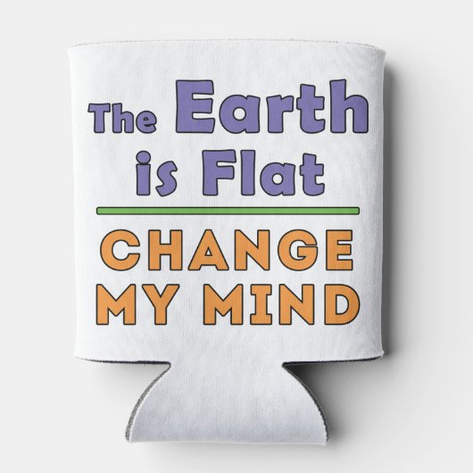 flache Erde Dosenkühler (Rückseite)