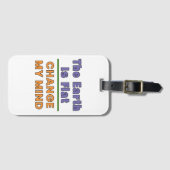 Flache Erde Gepäckanhänger (Vorderseite (Horizontal))