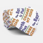 flache Erde Krawatte (Gerollt)