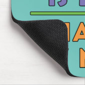 flache Erde Mousepad (Ecke)