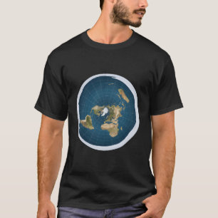 flache Erde T-Shirt