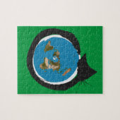 Flache Erdentwürfe - CAT-KARTEN-KLASSIKER Puzzle (Horizontal)