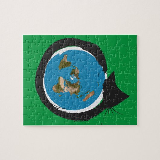 Flache Erdentwürfe - CAT-KARTEN-KLASSIKER Puzzle (Horizontal)