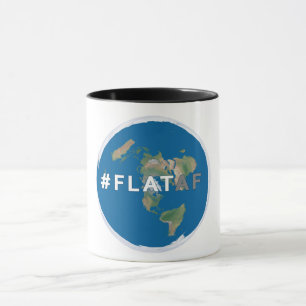 Flache Erdkaffee-Tasse   #flataf   flache Erde Tasse
