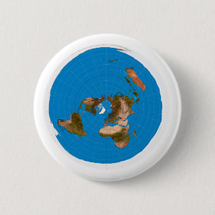 Flache Erdkarte - Azimuthal äquidistante Button