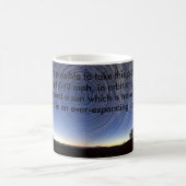 Flache Erdstern-Tasse Kaffeetasse (Mittel)