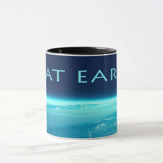 Flache ErdTasse Tasse (Zentrum)