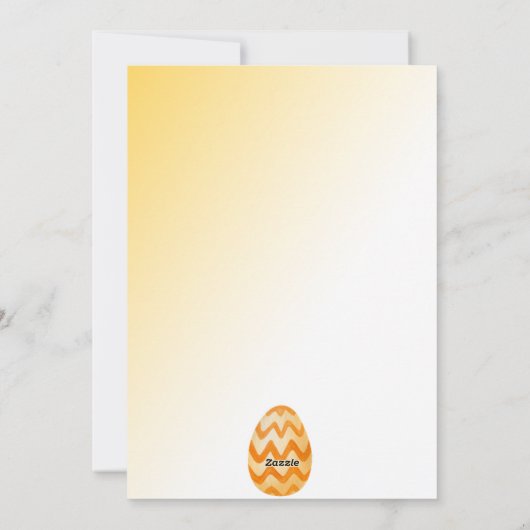 Flache Feiertagskarte (Rückseite)