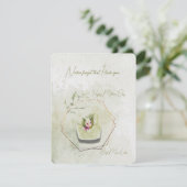 Flache Feiertagskarte (Stehend Vorderseite)