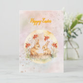 Flache Feiertagskarte (Stehend Vorderseite)