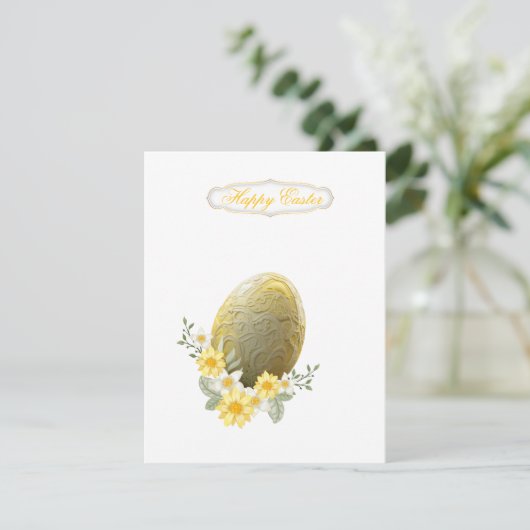 Flache Feiertagskarte (Stehend Vorderseite)